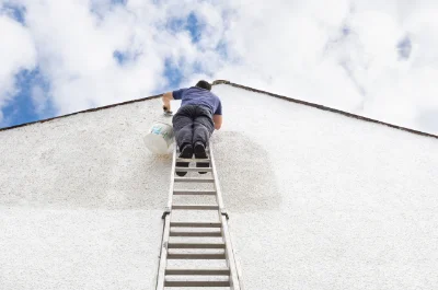 Peinture extérieure à Romiguières — façades et ravalement
